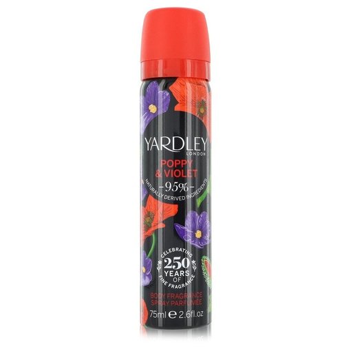 Yardley London Yardley Poppy & Violet by Yardley London 77 ml - Body Fragrance Spray