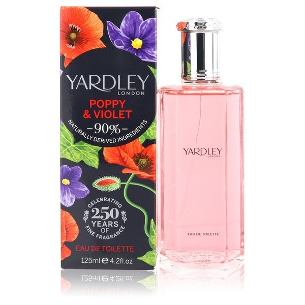 Yardley Poppy & Violet by Yardley London 125 ml - Eau De Toilette Spray