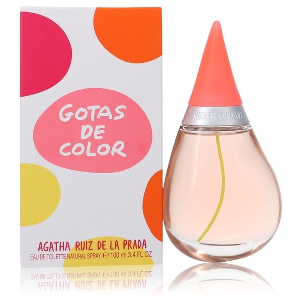 Agatha Ruiz De La Prada Gotas de Color by Agatha Ruiz De La Prada 100 ml - Eau De Toilette Spray