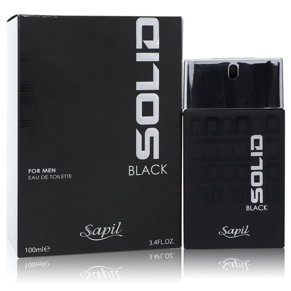 Sapil Solid Black by Sapil 100 ml - Eau De Toilette Spray