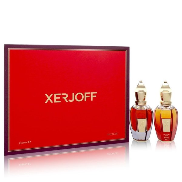 Shooting Stars Amber Gold & Rose Gold by Xerjoff   - Gift Set - 50 ml EDP in Amber Gold + 50 ml EDP in Rose Gold