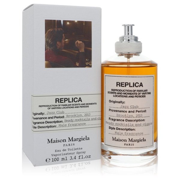 Replica Jazz Club by Maison Margiela 100 ml - Eau De Toilette Spray (Unisex)