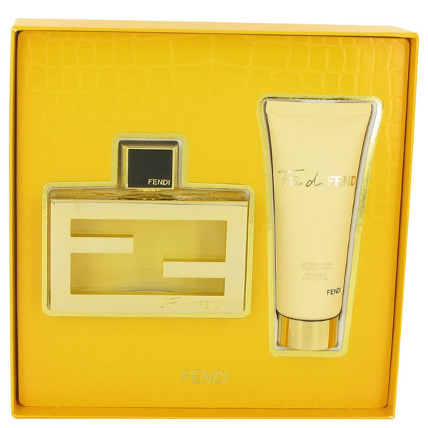 Fan Di Fendi by Fendi   - Gift Set - 70 ml Eau De Parfum Spray + 70 ml Body Lotion