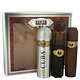 Cuba Gold by Fragluxe   - Gift Set - 100 ml Eau De Toilette Spray + 100 ml After Shave Spray + 200 ml Body Deodorant Spray