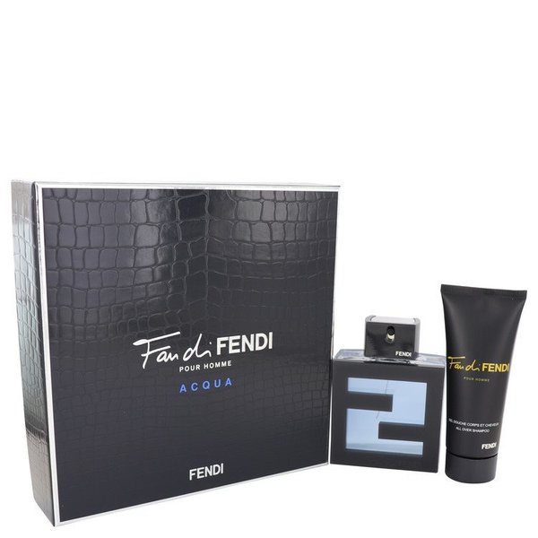 Fan Di Fendi Acqua by Fendi   - Gift Set - 100 ml Eau De Toilette Spray + 100 ml All Over Shampoo