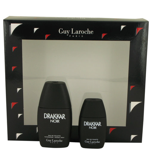Guy Laroche DRAKKAR NOIR by Guy Laroche   - Gift Set - 30 ml Eau De Toilette Spray + 10 ml Mini EDT