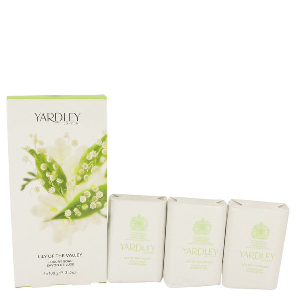 Lily of The Valley Yardley by Yardley London 104 ml - 3 x 100 ml Soap