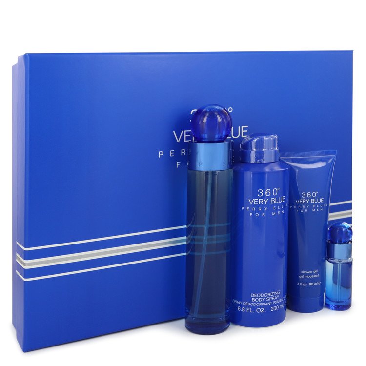 Perry Ellis Perry Ellis 360 Very Blue by Perry Ellis Gift Set