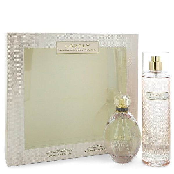 Lovely by Sarah Jessica Parker   - Gift Set - 100 ml Eau De Parfum Spray + 240 ml Body Mist