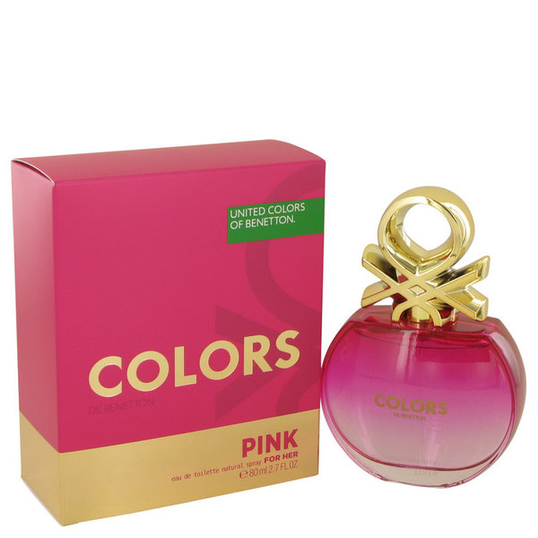 Colors Pink by Benetton 80 ml - Eau De Toilette Spray