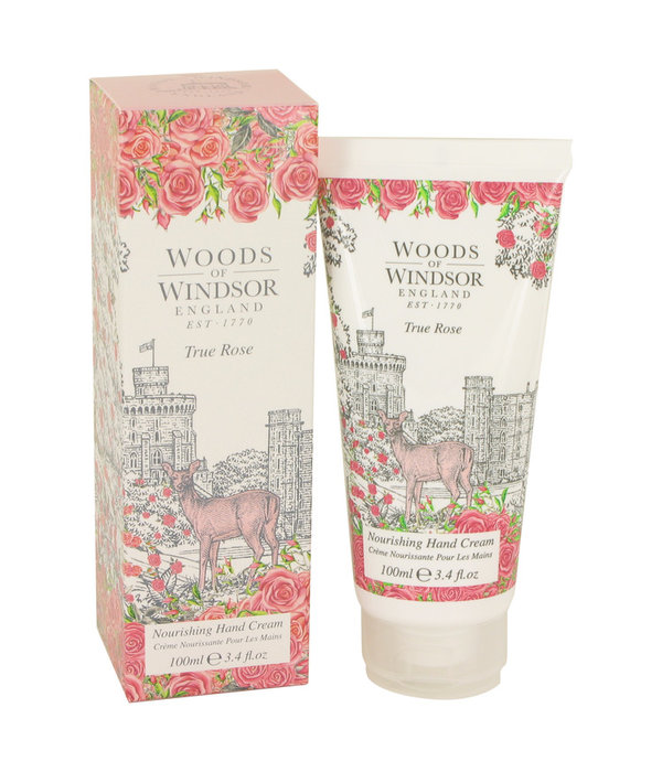 Woods of Windsor True Rose by Woods of Windsor 100 ml - Hand Cream