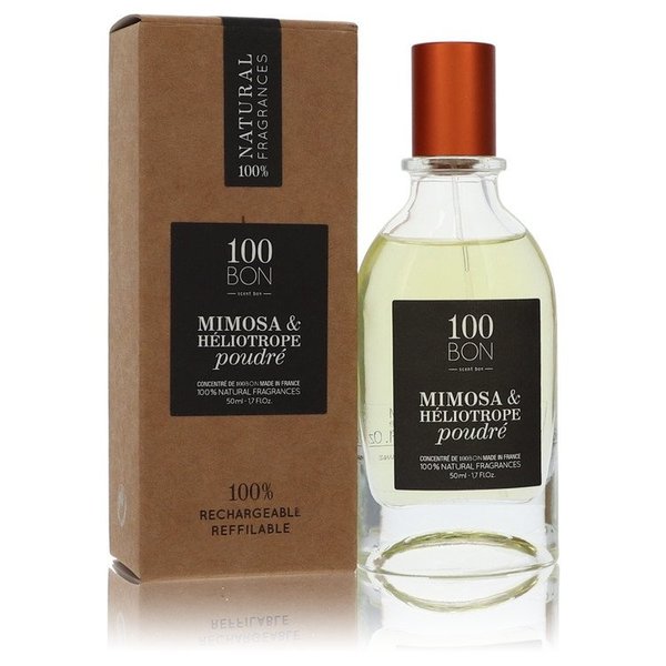 100 Bon Mimosa & Heliotrope Poudre by 100 Bon 50 ml - Concentree De Parfum Spray (Unisex Refillable)