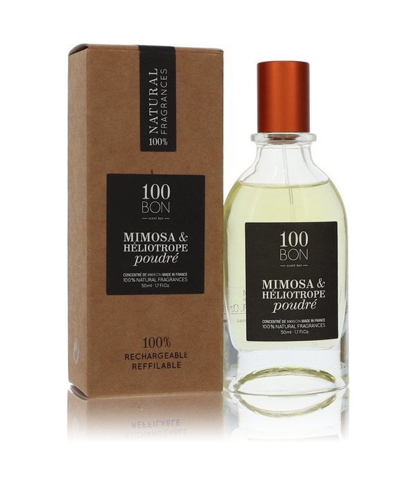 100 Bon 100 Bon Mimosa & Heliotrope Poudre by 100 Bon 50 ml - Concentree De Parfum Spray (Unisex Refillable)