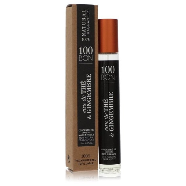 100 Bon Eau De The & Gingembre by 100 Bon 15 ml - Mini Concentree De Parfum (Unisex Refillable)