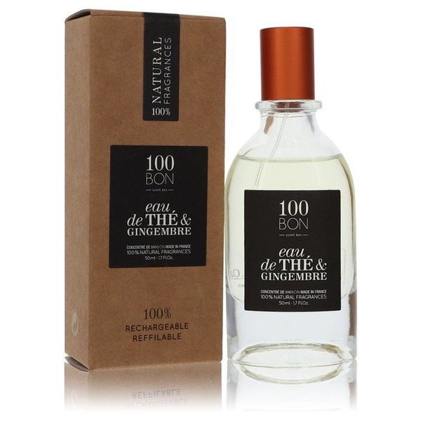 100 Bon Eau De The & Gingembre by 100 Bon 50 ml - Concentree De Parfum Spray (Unisex Refillable)