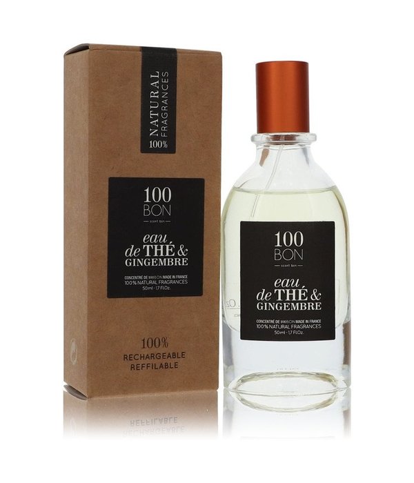 100 Bon 100 Bon Eau De The & Gingembre by 100 Bon 50 ml - Concentree De Parfum Spray (Unisex Refillable)