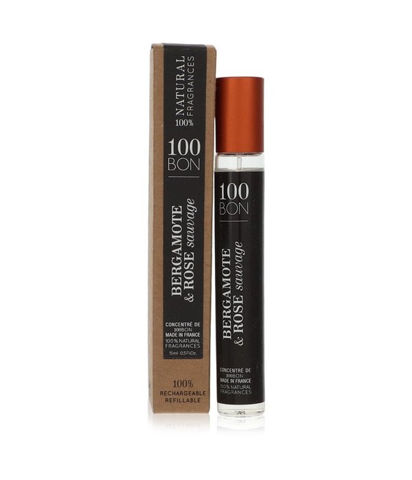 100 Bon 100 Bon Bergamote & Rose Sauvage by 100 Bon 15 ml - Mini Concentree De Parfum (Unisex Refillable)