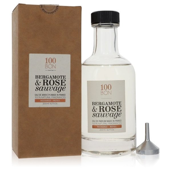 100 Bon Bergamote & Rose Sauvage by 100 Bon 200 ml - Eau De Parfum Refill