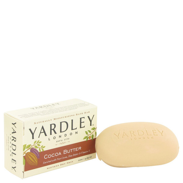 Yardley London Soaps by Yardley London 126 ml - Cocoa Butter Naturally Moisturizing Bath Bar