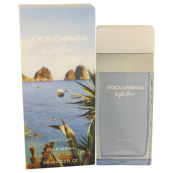 Light Blue Love in Capri by Dolce & Gabbana 100 ml - Eau De Toilette Spray