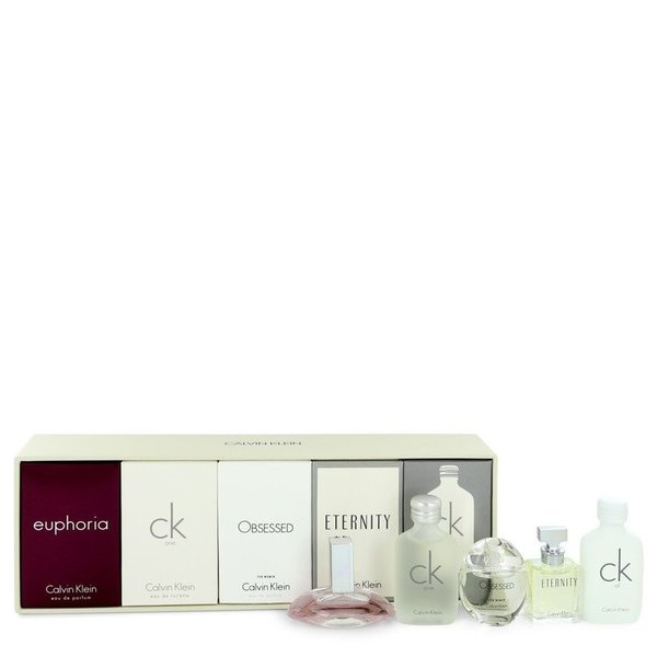 Euphoria by Calvin Klein   - Gift Set - Deluxe Fragrance Collection Includes CK One, Euphoria, CK All, Obsessed and Eternity