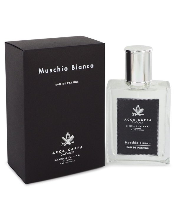 Acca Kappa Muschio Bianco (White Musk/Moss) by Acca Kappa 100 ml - Eau De Parfum Spray (Unisex)