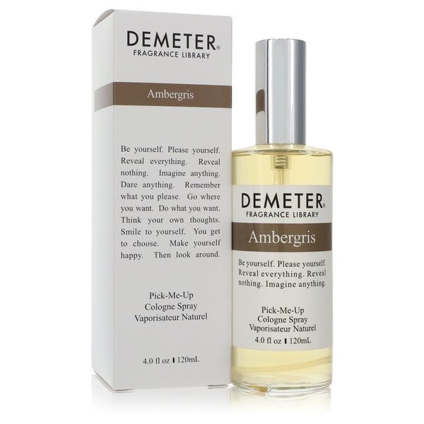Demeter Ambergris by Demeter 120 ml - Pick Me Up Cologne Spray (Unisex)