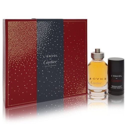 Cartier L'envol de Cartier by Cartier   - Gift Set - 80 ml Eau de Parfum Spray + 70 ml Deodorant Stick