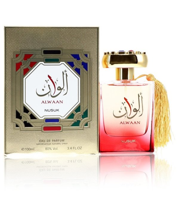 Nusuk Alwaan by Nusuk 100 ml - Eau De Parfum Spray (Unisex)