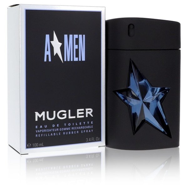 ANGEL by Thierry Mugler 100 ml - Eau De Toilette Spray Refillable (Rubber)