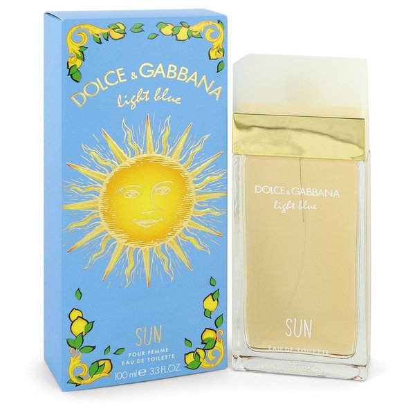 Light Blue Sun by Dolce & Gabbana 100 ml - Eau De Toilette Spray