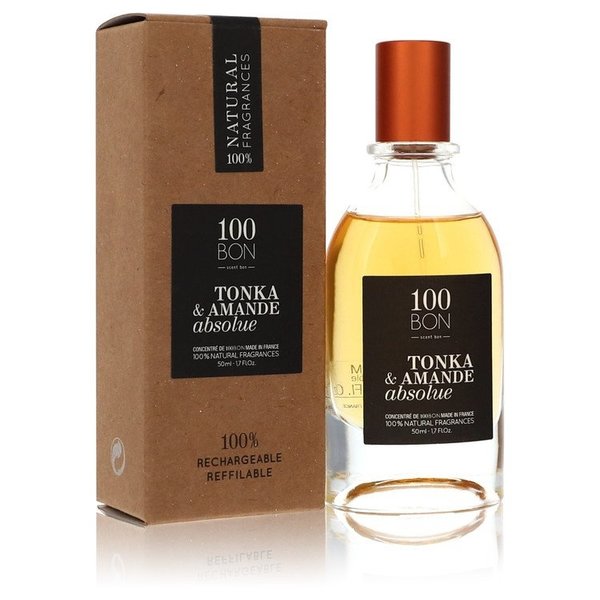100 Bon Tonka & Amande Absolue by 100 Bon 50 ml - Concentree De Parfum Spray (Unisex Refillable)
