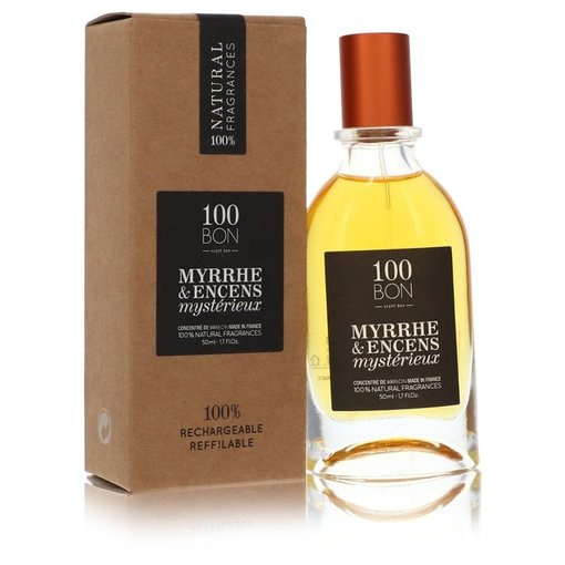 100 Bon 100 Bon Myrrhe & Encens Mysterieux by 100 Bon 50 ml - Concentree De Parfum Spray (Unisex Refillable)