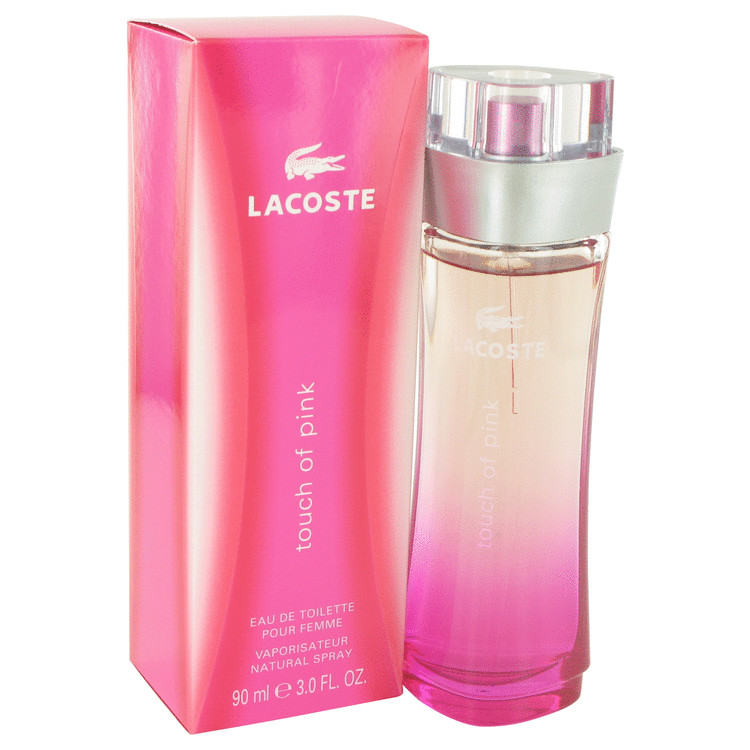 detaljer Hub spænding Lacoste Touch of Pink by Lacoste 90 ml - Eau De Toilette Spray - Kadotip.eu