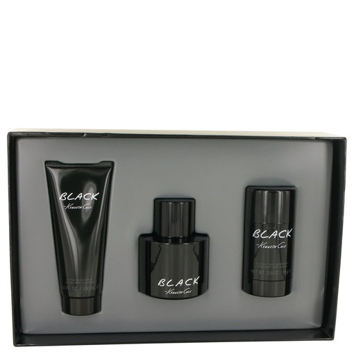 Kenneth Cole Kenneth Cole Black by Kenneth Cole   - Gift Set - 100 ml Eau De Toilette Spray + 100 ml After Shave Balm + 80 ml Deodorant Stick
