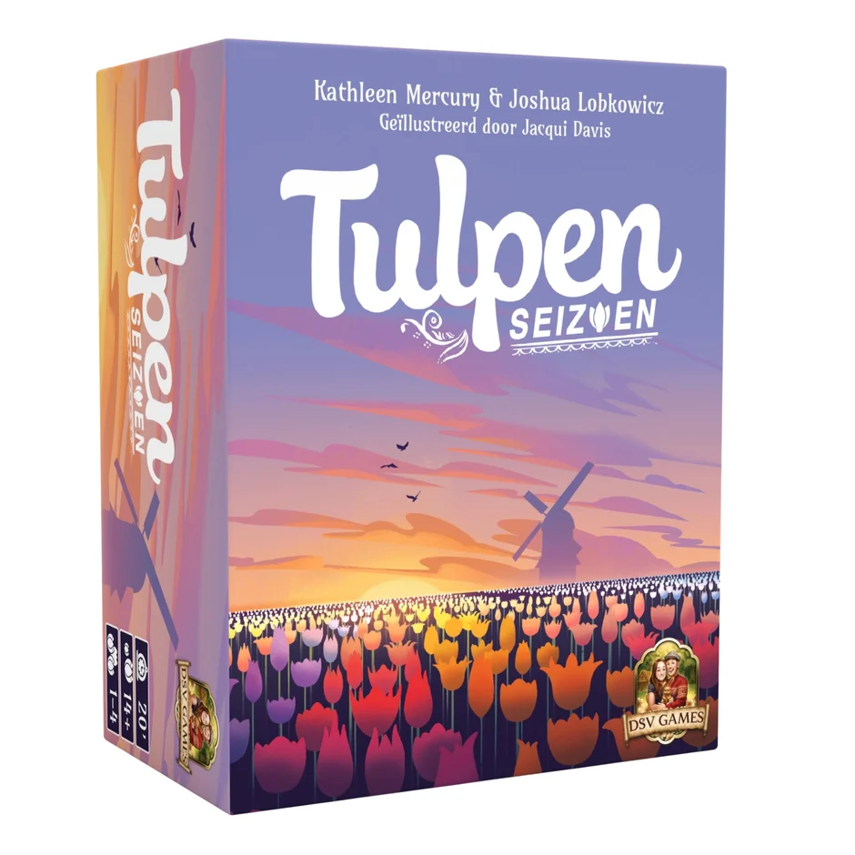 Bordspel Tulpenseizoen (incl. 2 uitbreidingen)