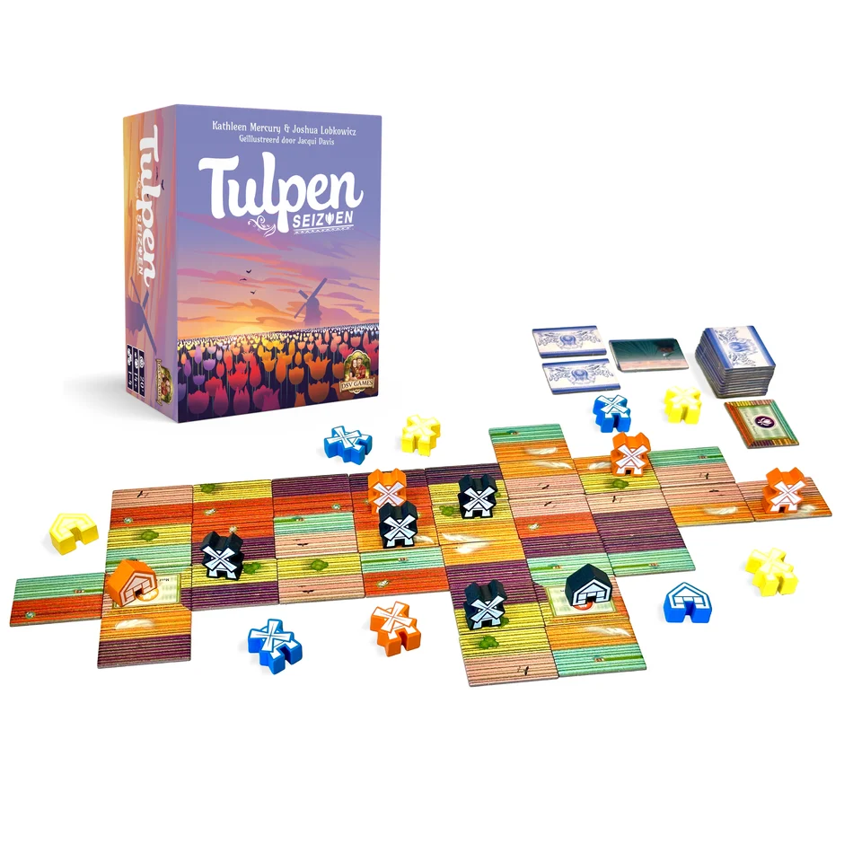 Bordspel Tulpenseizoen (incl. 2 uitbreidingen)