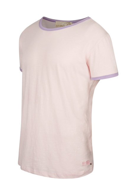 Camiseta Hombre Lila Rosa Claro