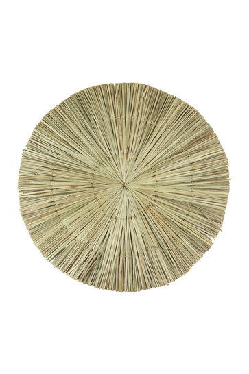 Rieten Placemat Rond Naturel