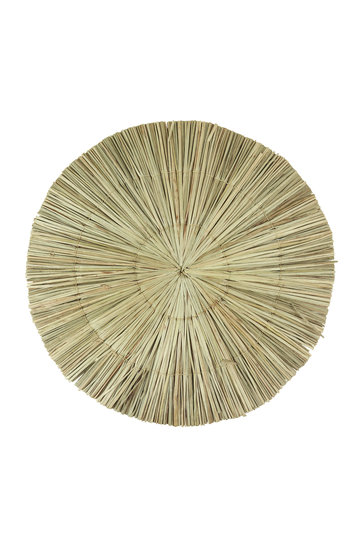 Wicker Placemat Round Natural