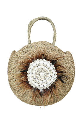 Roundie Bag Feathers