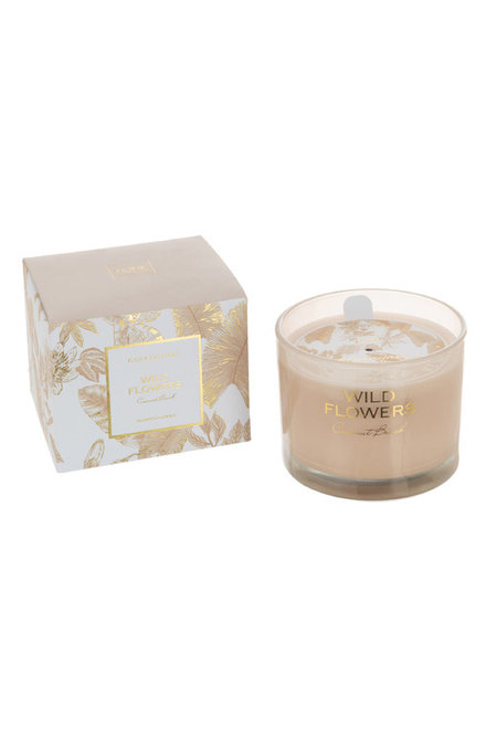 Bougie parfumée Fleurs Sauvages Beige