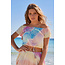 ibzmode Off Shoulder Top Crazy Pastel