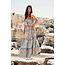 ibzmode Robe Epaule Dénudée Turquoise