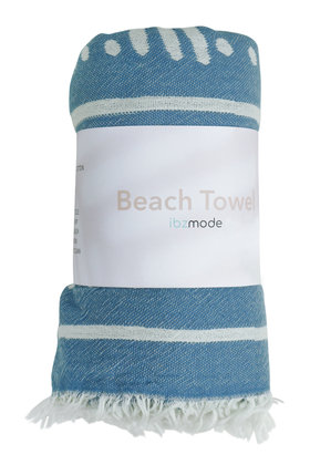 Serviette de Hammam Plage Bleu