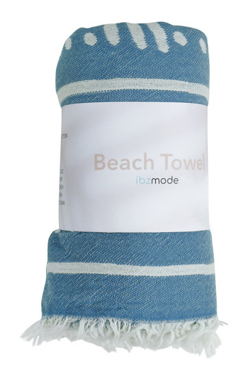 Serviette de Hammam Plage Bleu