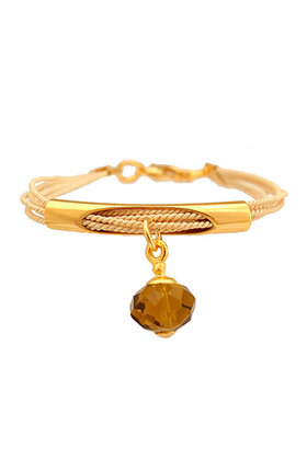 Bracelet Stone Ocher yellow