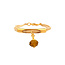 Tartaruga Pulsera Piedra Ocre amarillo