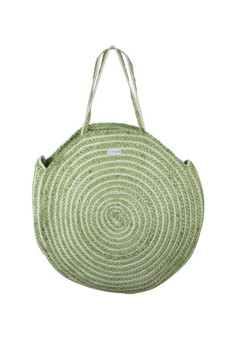 Sac Jute Rond Vert