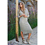 ibzmode Jurk Jersey Taupe